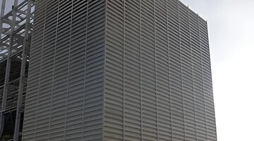 Квадратные силоса с трапецевидными стенками
